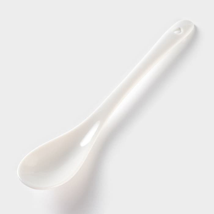 Банки для сыпучих BellaTenero, 150 мл, с ложками, на бамбуковой подставке, фарфор, белые