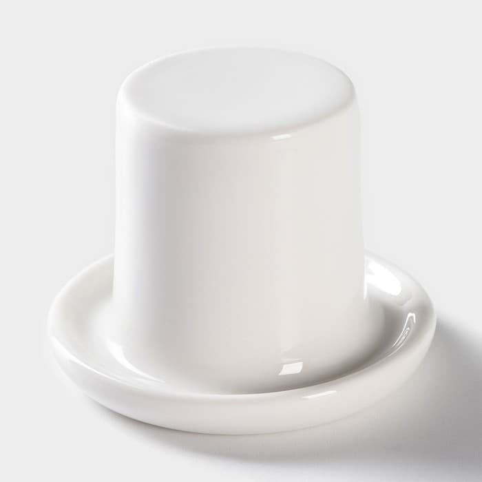 Набор для канапе и нарезки BellaTenero, 8 предметов: блюдо d=29.8 см, доска для нарезки, 2 ножа, 4 шпажки, фарфор, белый