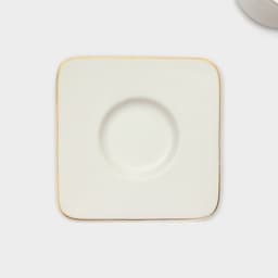 Набор кофейный «Мейси», 12 предметов: 6 чашек 100 мл, 6 блюдец d=11 см, керамика, белый