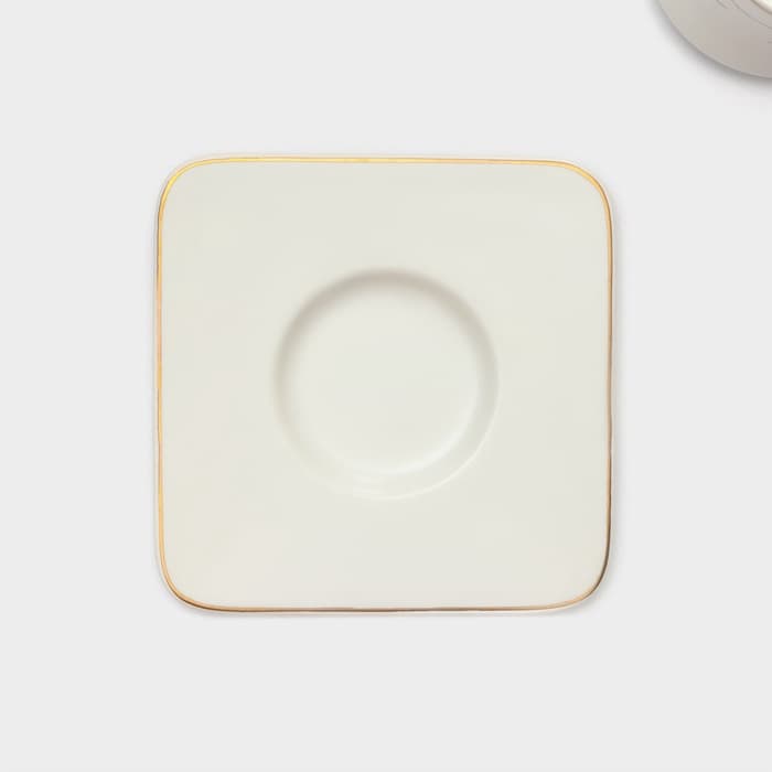 Набор кофейный «Мейси», 12 предметов: 6 чашек 100 мл, 6 блюдец d=11 см, керамика, белый