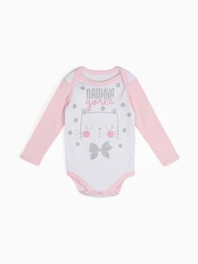 Боди для девочки «Крошка Я. Папина дочка», рост 86-92 см, цвет белое, розовое