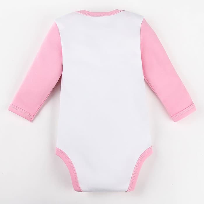 Боди для девочки «Крошка Я. Папина дочка», рост 86-92 см, цвет белое, розовое