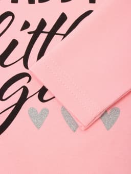 Боди для девочки «Крошка Я» Daddy's girl, рост 80-86 см, розовое