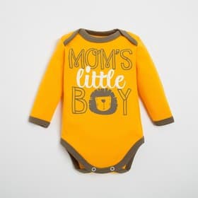 Боди для мальчика «Крошка Я» Mum's boy, рост 68-74 см, жёлтое