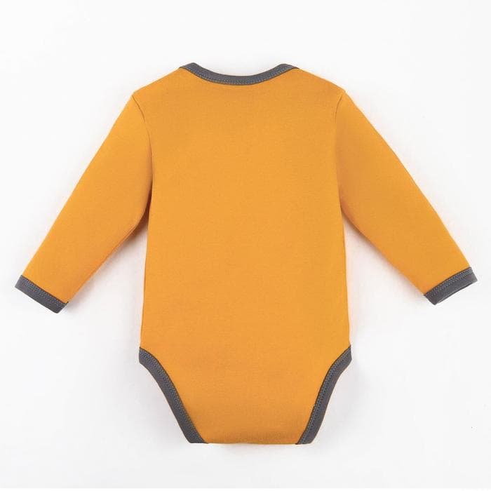 Боди для мальчика «Крошка Я» Mum's boy, рост 68-74 см, жёлтое