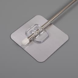 Держатель для полотенца на липучках, нержавеющая сталь, хром