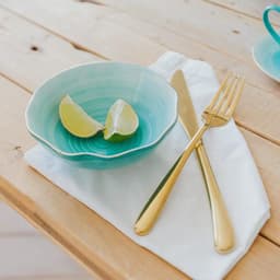 Салатник Доляна «Млечный путь», 300 мл, d=13.5 см, фарфор, бирюзовый