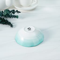 Салатник Доляна «Млечный путь», 300 мл, d=13.5 см, фарфор, бирюзовый