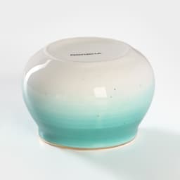 Сахарница Доляна «Млечный путь», 330 мл, с ложкой, фарфор, бирюзовая