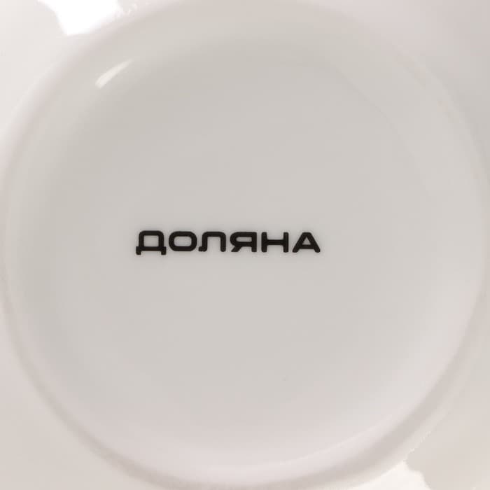 Сахарница Доляна «Млечный путь», 330 мл, с ложкой, фарфор, бирюзовая