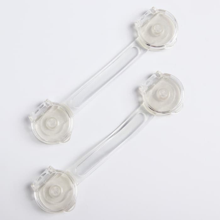 Блокиратор для дверей и ящиков Крошка Я, силиконовые, универсальные, 2 шт.