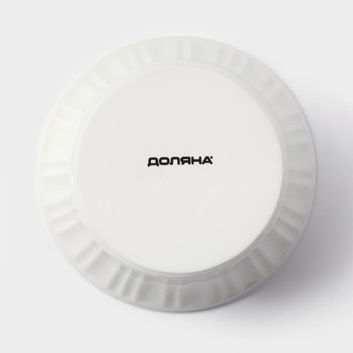 Рамекин Доляна «Маффин», 250 мл, d=11.4 см, жаропрочная керамика, белый