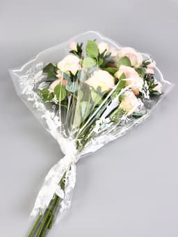 Пакет цветочный Конус «Елена» рисунок 50×60 см