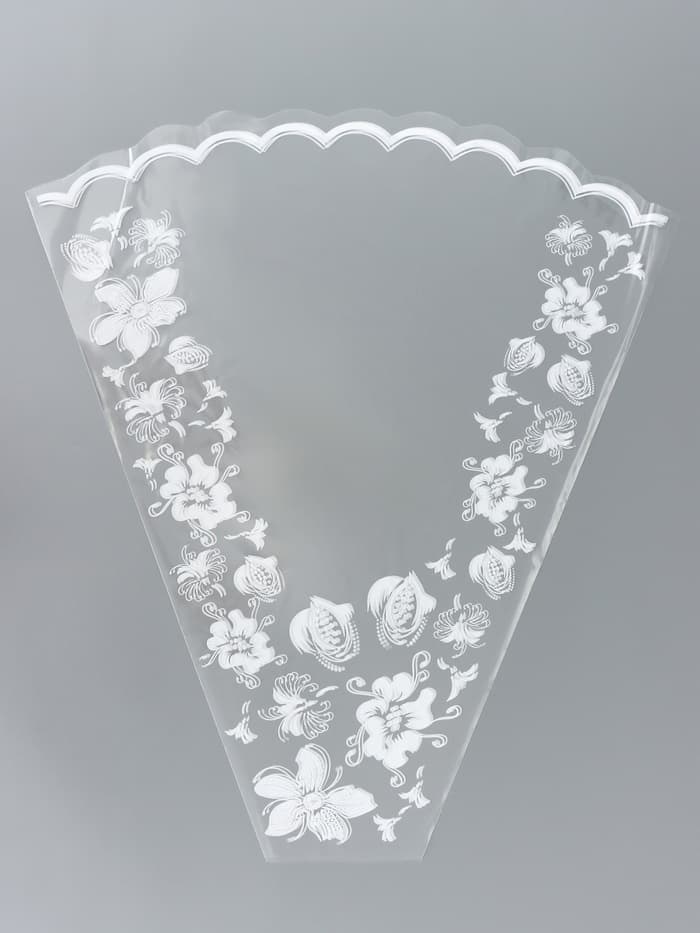 Пакет цветочный Конус «Елена» рисунок 50×60 см