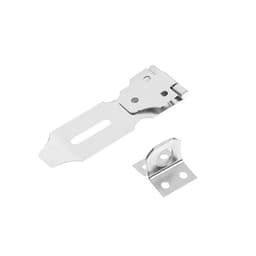 Накладка с проушиной для навесного замка, 75 мм, нержавеющая сталь