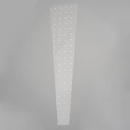 Пакет для цветов конус «Для розы», горох, 21×81 см