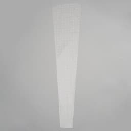 Пакет для цветов конус «Для розы», горох, 21×81 см