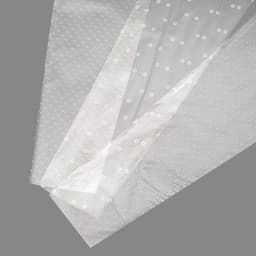 Пакет для цветов конус «Для розы», горох, 21×81 см