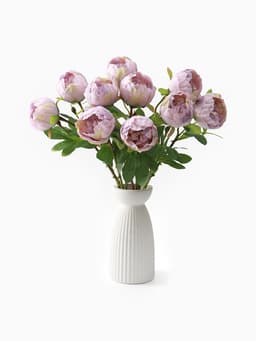 Цветы искусственные «Пышный пион», 7×47 см, сиреневые