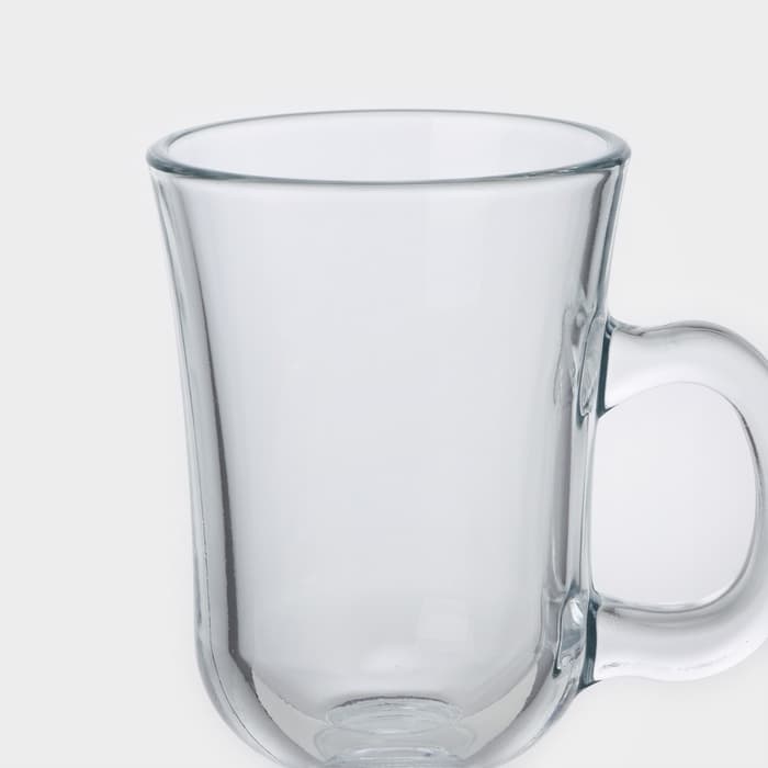 Кружка Paşabahçe Pub, 215 мл, стекло, прозрачная