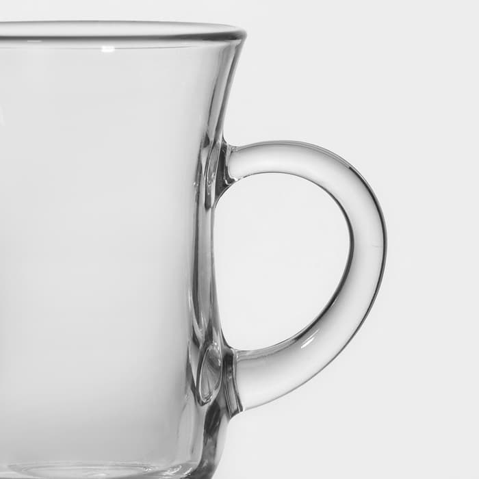 Армуду Paşabahçe Keyif, 145 мл, с ручкой, для чая, стекло, прозрачный