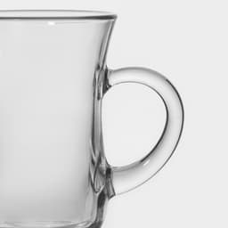 Армуду Paşabahçe Keyif, 145 мл, с ручкой, для чая, стекло, прозрачный