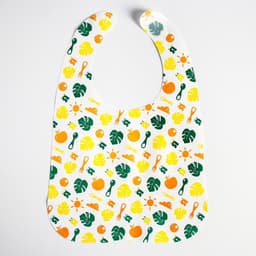 Нагрудник для кормления Крошка Я «Вкусная история» непромокаемых на липучке, 3 шт.