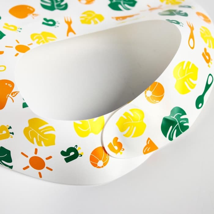 Нагрудник для кормления Крошка Я «Вкусная история» непромокаемых на липучке, 3 шт.