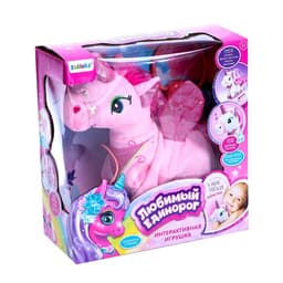 Интерактивная игрушка ZABIAKA «Любимый единорог» ходит, звуковые эффекты, цвет МИКС