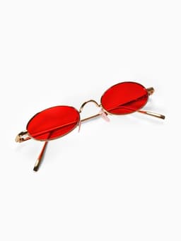 Очки солнцезащитные OneSun, uv 400, дужка 15.5 см, ширина 14 см, 3×5.5 см, красные