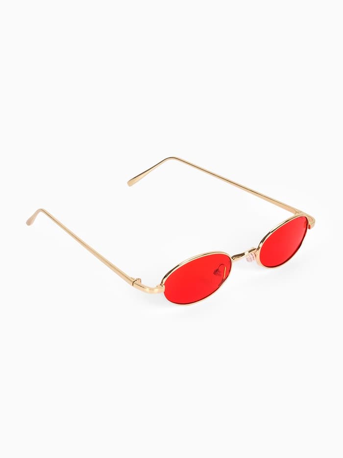 Очки солнцезащитные OneSun, uv 400, дужка 15.5 см, ширина 14 см, 3×5.5 см, красные