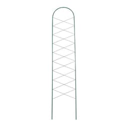 Шпалера, 170×34×1 см, металл, зелёная, «Буби»