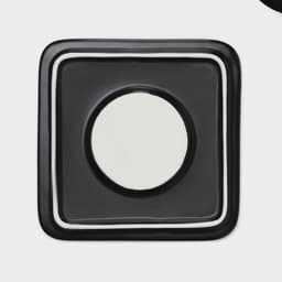 Набор кофейный «Мейси», 12 предметов: 6 чашек 100 мл, 6 блюдец d=11 см, керамика, чёрный