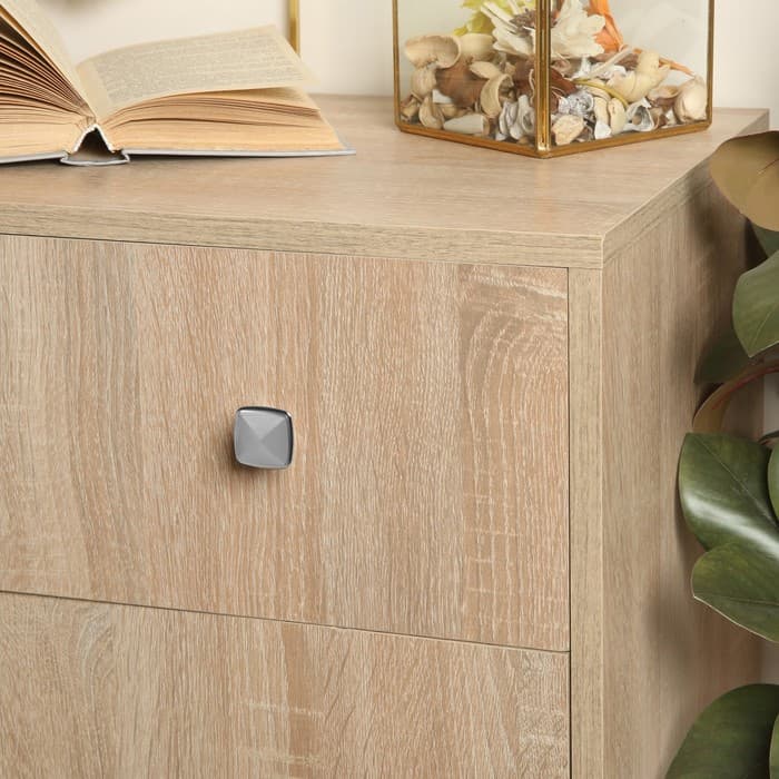 Ручка-кнопка ТУНДРА РК112CP (MK112CP), хром