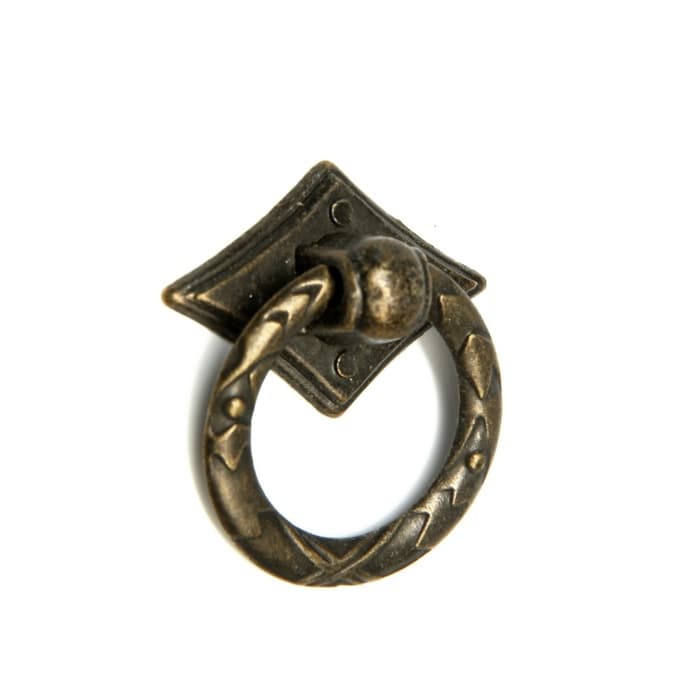 Ручка-кнопка ТУНДРА VINTAGE 027, цвет бронза