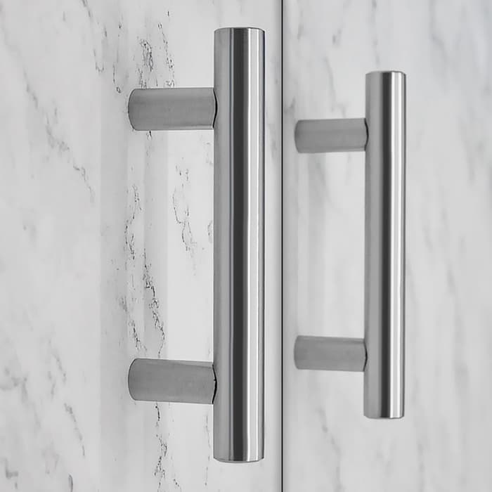 Ручка-рейлинг CAPPIO FRIDA, нержавеющая сталь, d=12 мм, м/о 64 мм, цвет матовый никель