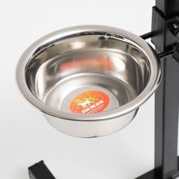 Регулируемая подставка, 28 см, с 2 мисками по 400 мл