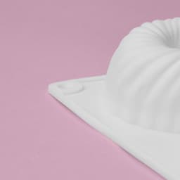 Форма для муссовых десертов и выпечки Доляна «Вихрь», 29.8×17.5×3 см, 6 ячеек (d=7.7 см), силикон, белая