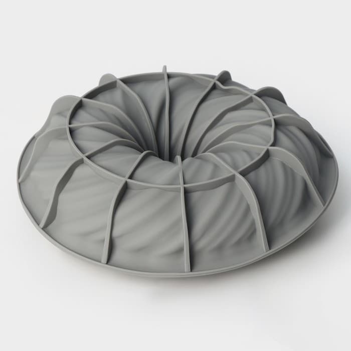 Форма для муссовых десертов и выпечки «Вихрь», 20×7 см, силикон, МИКС