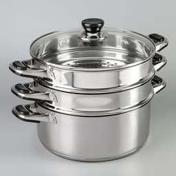 Мантоварка Катунь «Алтын», 12.7 л, d=26 см, 2 секции, капсульное дно, индукция, нержавеющая сталь