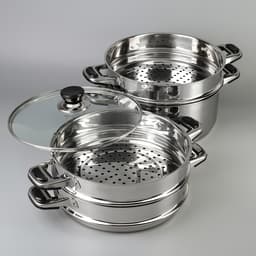 Мантоварка Катунь «Алтын», 16.2 л, d=26 см, 3 секции, капсульное дно, индукция, нержавеющая сталь