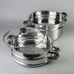 Мантоварка Катунь «Алтын», 21.5 л, d=30 см, 3 секции, капсульное дно, индукция, нержавеющая сталь