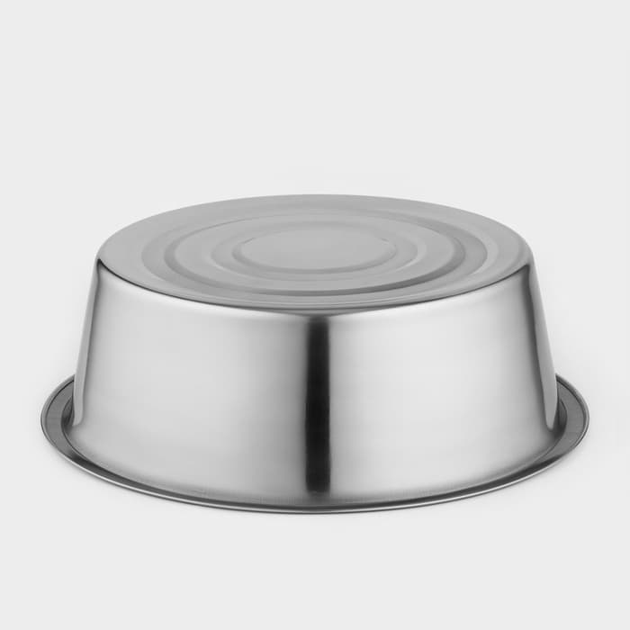 Миска Катунь «Кухня», 5 л, d=32 см, дно 25 см, толщина 0.6 мм, нержавеющая сталь