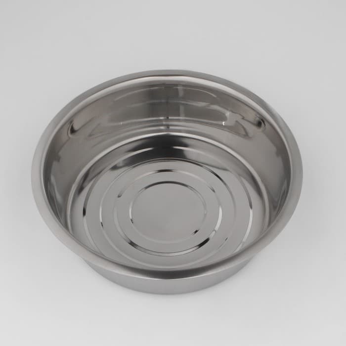 Таз, 7 л, d=35.5 см, дно d=28 см, нержавеющая сталь