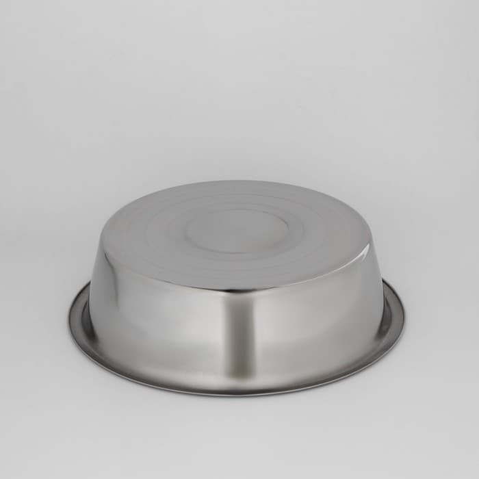 Таз, 7 л, d=35.5 см, дно d=28 см, нержавеющая сталь