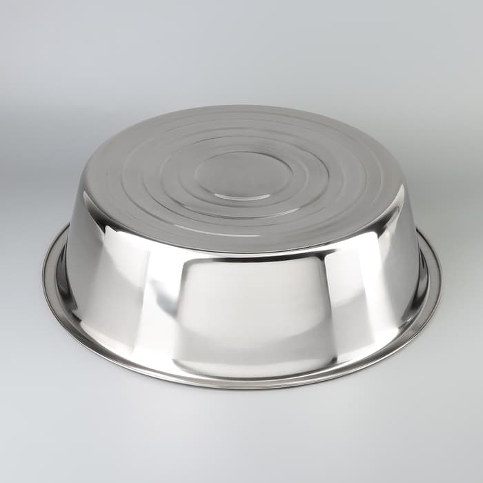 Таз из нержавеющей стали, 12 л, d=44 см, дно d=33 см