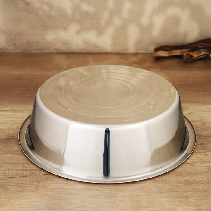 Таз, 15 л, d=47 см, дно d=36 см, нержавеющая сталь