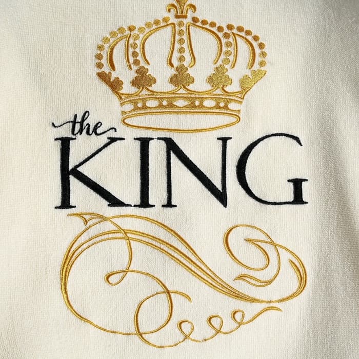 Халат махровый мужской «Этель» King, размер 52-54