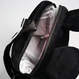 Рюкзак детский плюшевый на молнии, 19 см × 5 см × 21 см «Мышонок», Микки Маус