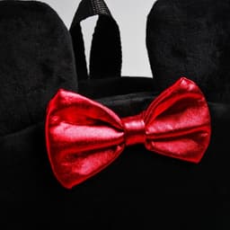 Рюкзак детский плюшевый, на молнии, «Минни Маус», 19×5×21 см